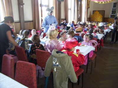 Kaffeetrinken am Faschings-Dienstag