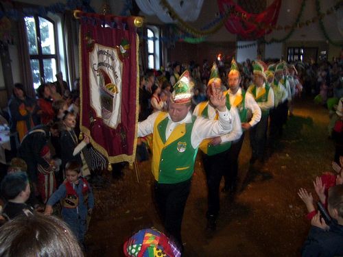 Einmarsch der Vereinfahne