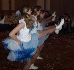 Beine in die Waagerechte