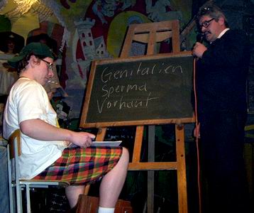 BCV-Sch�ler beim Deutschunterricht