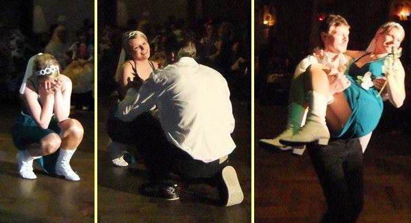 fescher Tanz: ich hab kein abgekriegt - ach da kommt ja doch noch einer