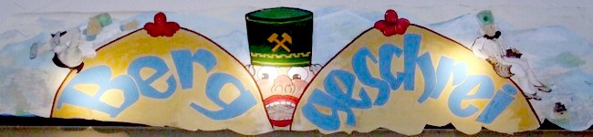 Motto als Transparent