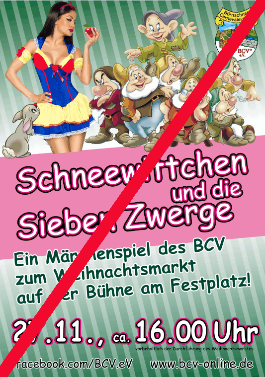 Schneewittchen - M�rchenspiel des BCV