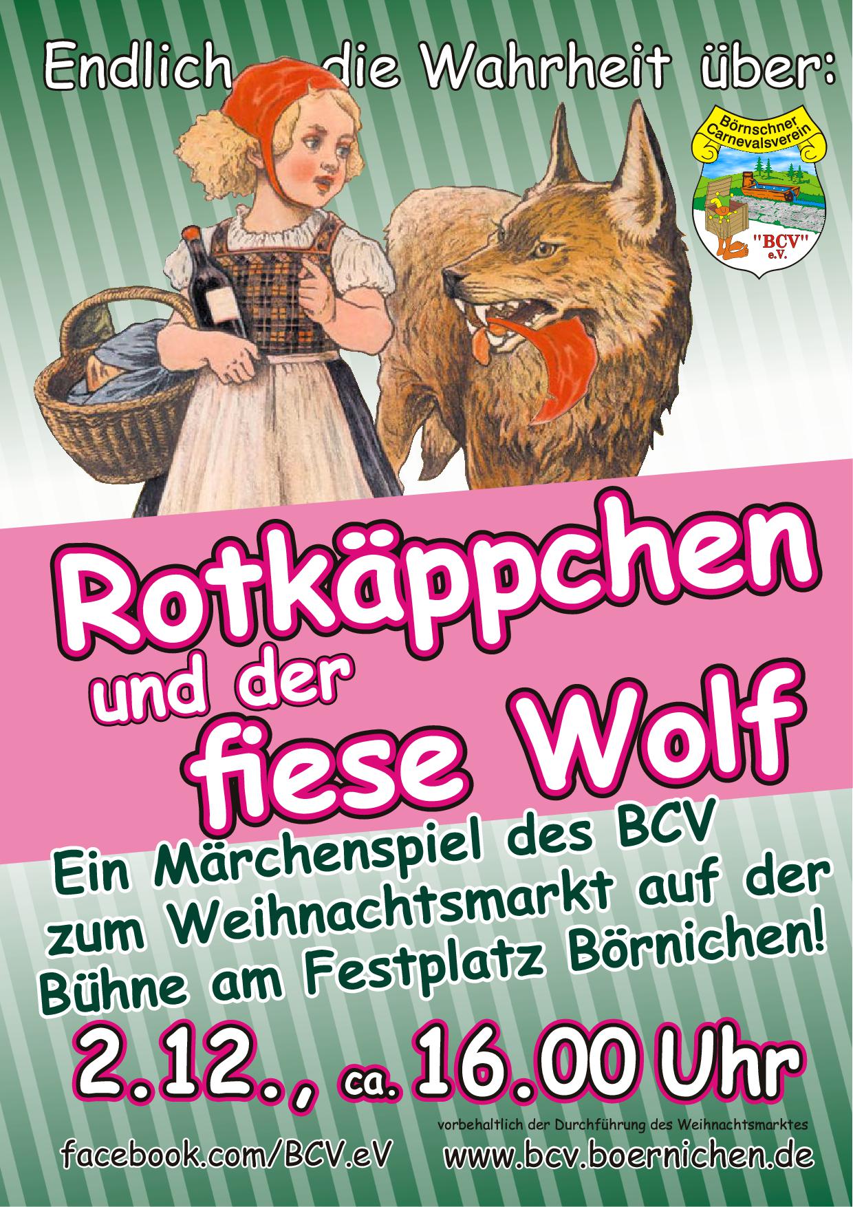 Plakat Rotk�ppchen