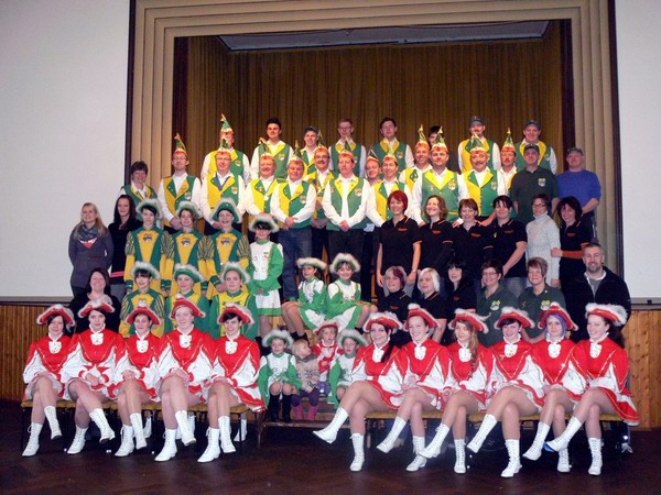 Gruppenfoto des BCV von 2015 im Gasthof B�rnichen